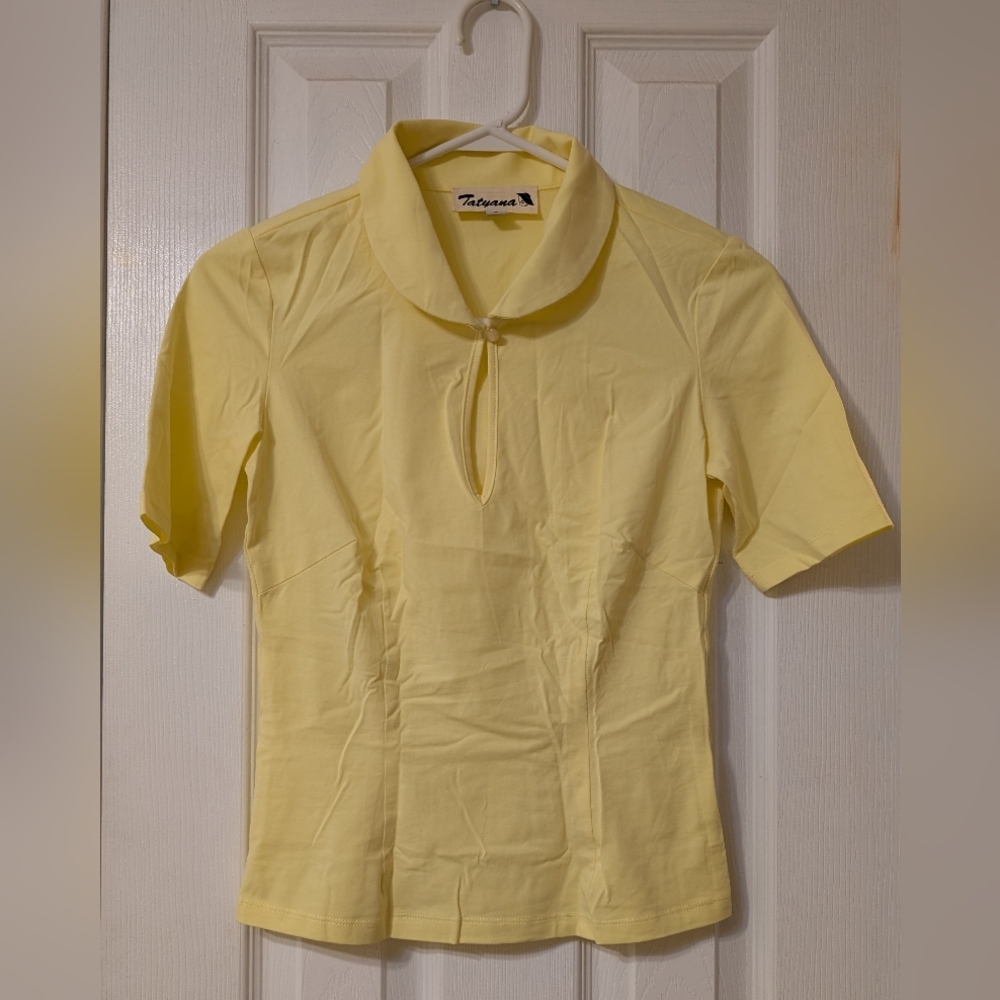 S Tatyana Keynote Top in Buttercup